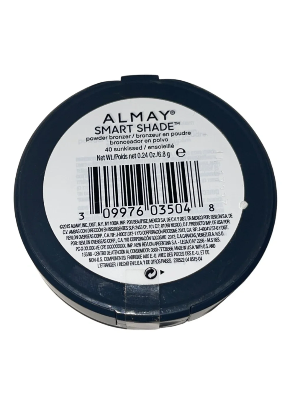 Almay  Smart Shade Powder Bronzer 0.24 Oz # 40 SUNKISSED New Sealed
